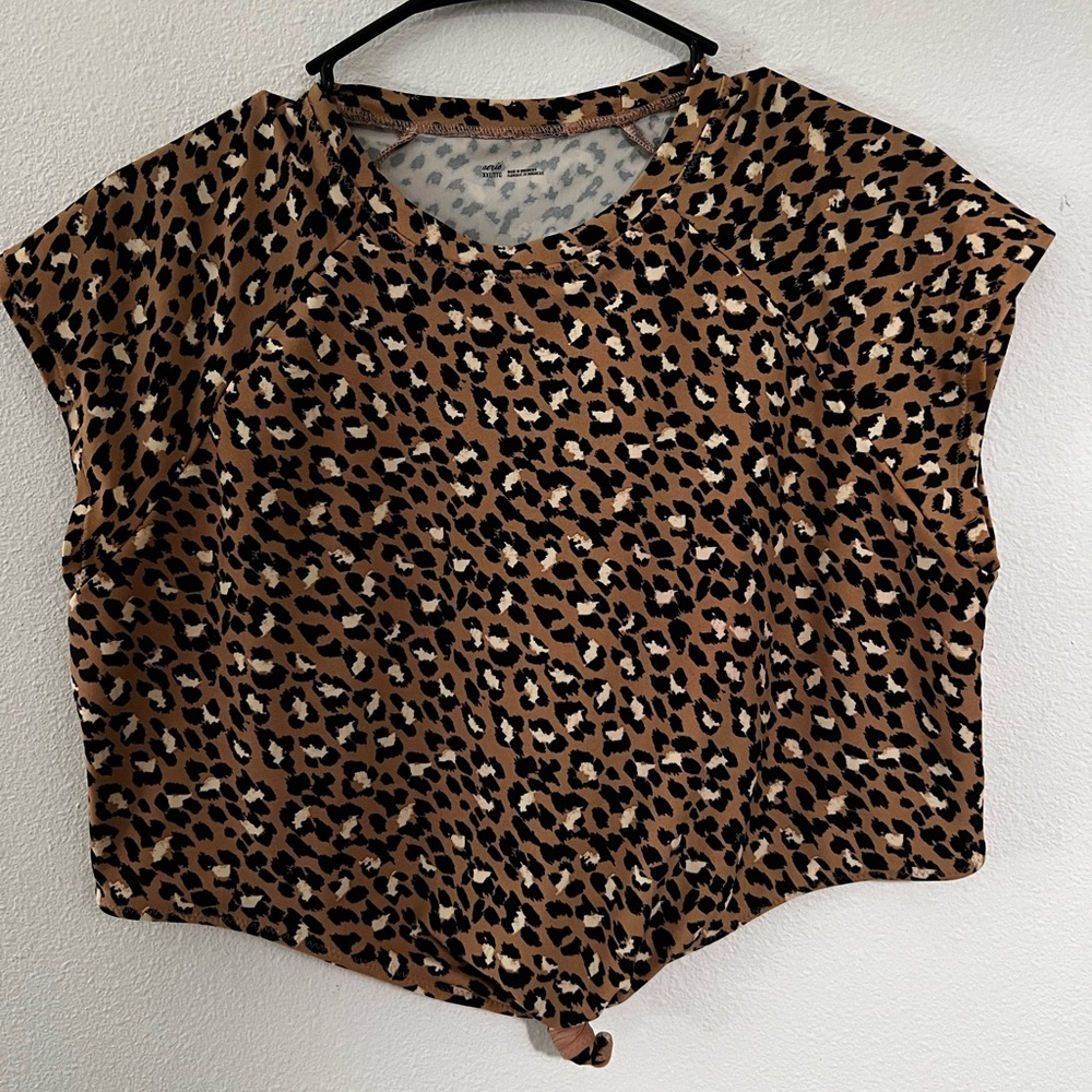 American Eagle Crop top bathing suit